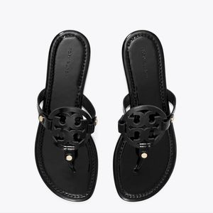 Black tori burch sandles